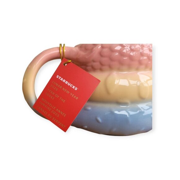Starbucks Lunar New Year Snake Ceramic Mug 14oz NWT - Picture 4 of 6